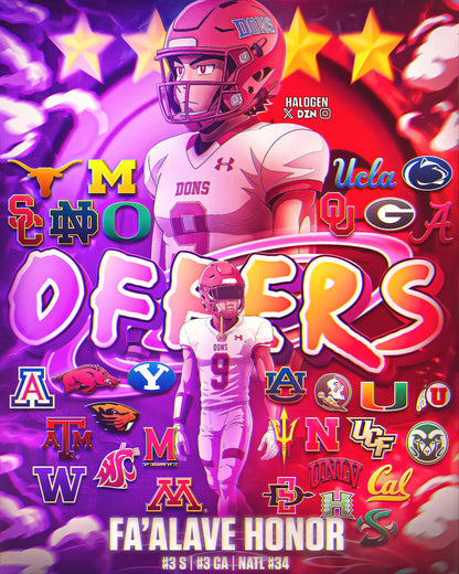 Offers/Top Schools Graphic (EXTRA DETAILED)